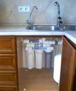 Монтаж 2-х и 3-х компонентных фильтров для очистки питьевой воды