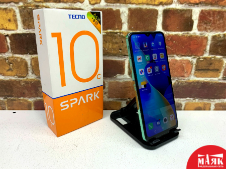 О4 Б/У ст. Tecno Spark 10c 4GB/64GB 351378333411986 №e00321823