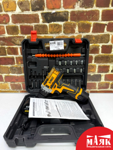 О7 Б/У Шуроповерт Dewalt кейс 123 №e00379195