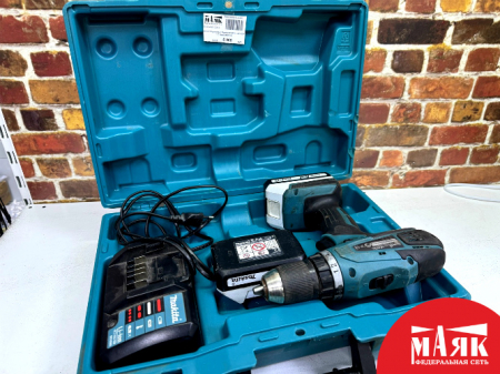 О9 Б/У Шуруповерт Makita DF457D 18V КОР 123 №e00382519