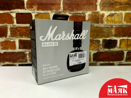 О5 Б/У Marshall Major IV - Black №e00384304