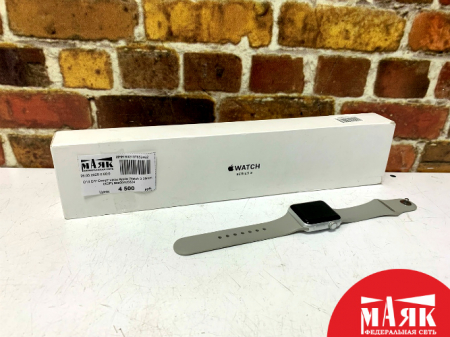 О10 Б/У Смарт часы Apple Watch 3 38mm (КОР) №e00405824