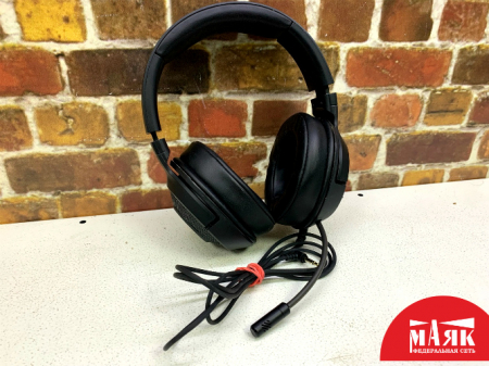О4 Б/У Проводные наушники Razer Kraken X Lite черный №e00411844