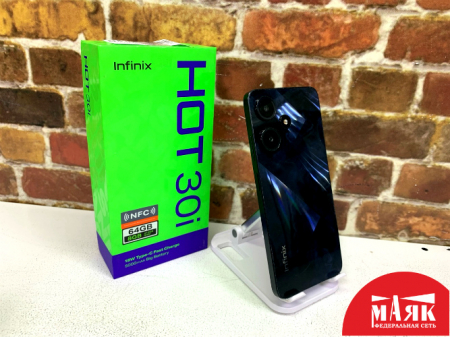 О9 Б/У ст. Infinix HOT 30i 4GB/64GB (кор) 357832346131381 №e00401871