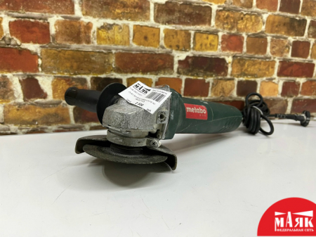 О5 Б/У Болгарка metabo w 6-115 123 №e00277078