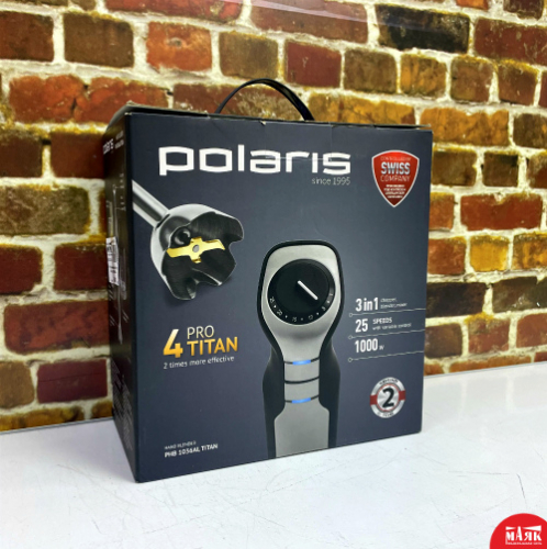 О7 Б/У Погружной блендер POLARIS PHB 1036AL кор 123 №e00278483