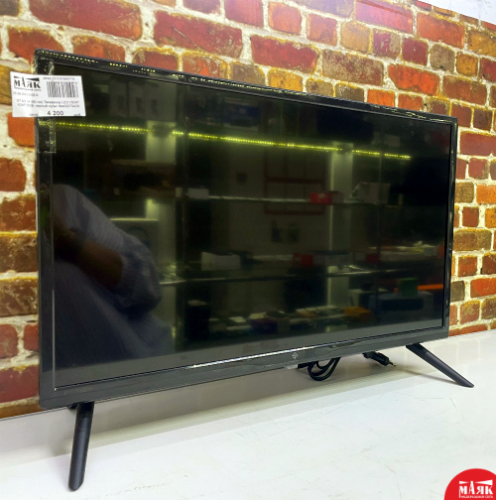 О7 Б/У 24 (60 см) Телевизор LED DEXP H24F7000E черный пульт №e00279428