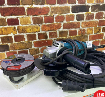 О2 Б/У УШМ (болгарка) MAKITA GA6021C +удлинитель,диски 123 №e00280282