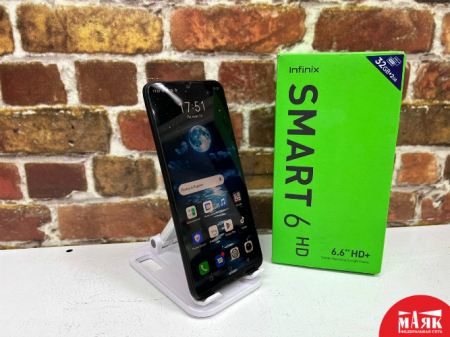 О9 Б/У ст infinix smart 6 2/32 кор 350163102815364 №e00283132