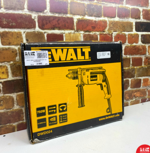 О4 Б/У Дрель dewalt dwd024 КОР 123 №e00286088