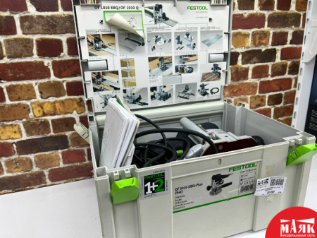 О9 Б/У фрезер festool of 1010 ebq кейс 123 №e00290607