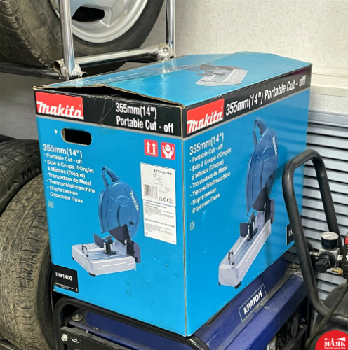 О7 Б/У Монтажная пила Makita LW1400 123 №e00293414 К-Медведев (ЯНВАРЬ24) 