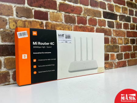 О9 Б/У Wi-Fi- Mi Router 4c (K) №e00295485