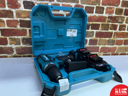 О1 Шуруповерт Makita 21v 2 акб кейс 123 №К00007011