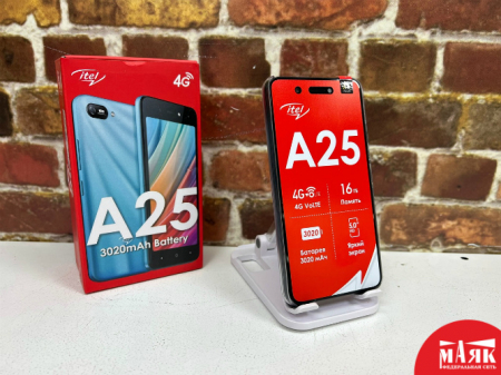 О9 ст Itel A25 Black 358661971635047 №К00007154