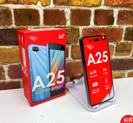 О4 ст Itel A25 Black 358661971671224 №К00007185
