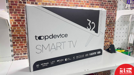 О8 Б/У тв Topdevice Smart TV 32"(кор) №e00303615