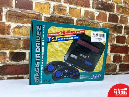 О5 Б/У Игровая приставка Sega 16bit 160 игр кор №e00304590