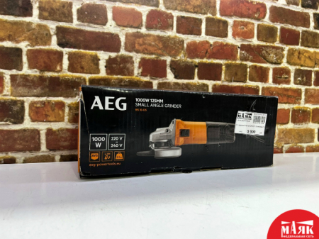 О1 УШМ AEG WS 10-125 КОР 123 №К00007375