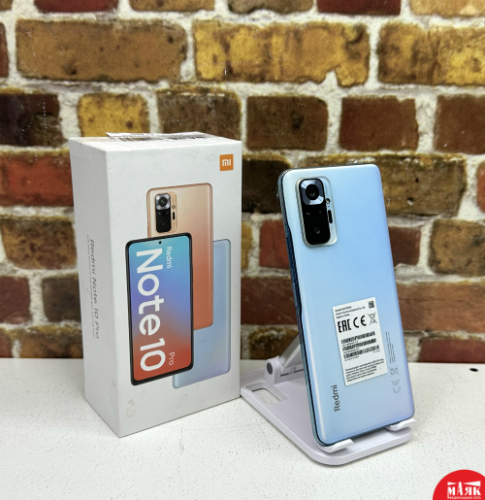 О4 Б/У ст Redmi Note 10 Pro, 8/128 ГБ КОР 868588059618194 №e00305928