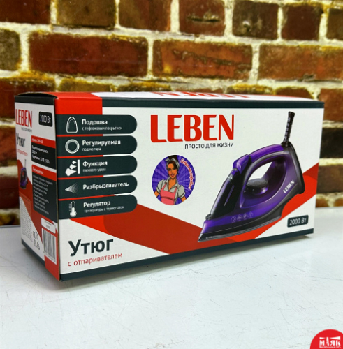 О7 Б/У утюг leben kop №e00308730
