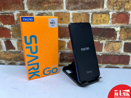О5 Б/У ст  Tecno Spark go 2022 2/32 Кор 359130907475703 №e00308746