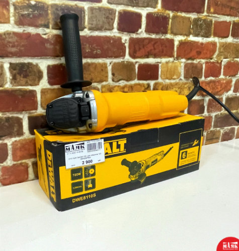 О10 УШМ DeWalt 125 с рег оборотов 123 №К00007924