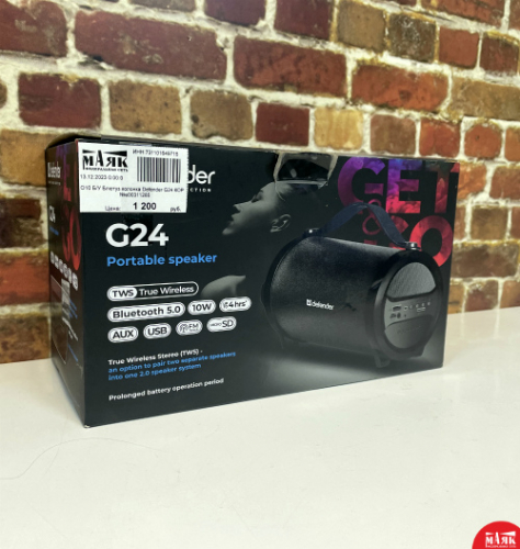 О10 Б/У Блютуз колонка Defender G24 КОР №e00311285