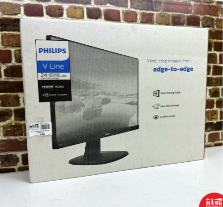 О7 Б/У монитор philips 24v5qhsba кор №e00311391