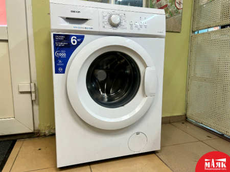О1 Б/У Стиральная машин Dexp wm f610ntma/ww 6кг №e00313208