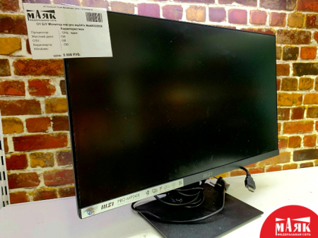 О1 Б/У Монитор msi pro mp241x №e00320930