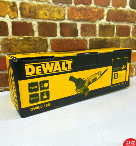 О2 УШМ DeWalt 125 с рег оборотов 123 №К00008129