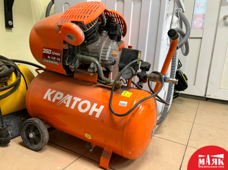 О1 Б/У Воздушный компрессор Кратон AC-350-50DDV 123 №e00314844