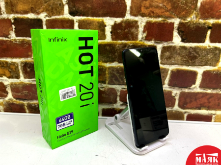 О1 Б/У ст Infinix HOT 20i 4/64gb КОР 354827484768948 №e00315386