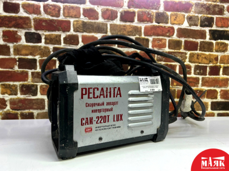 О1 Б/У Сварочный аппарат Ресанта САИ-220Т LUX 123 №e00316056