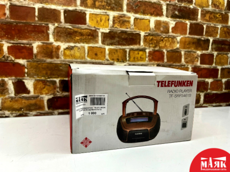 О5 Б/У Стереомагнитола   TELEFUNKEN TF-SRP3461B кор №e00318755