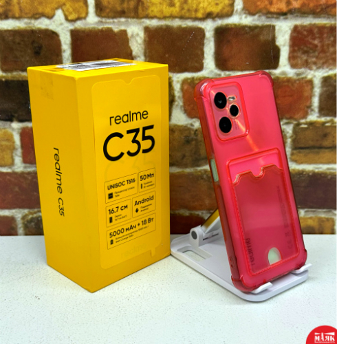 О4 Б/У ст. Realme c35 4GB/64GB (кор) 862212060338330 №e00322256
