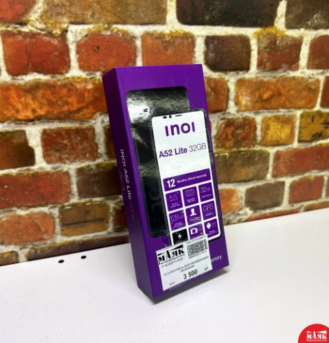 О4 ст INOI A52Lite 32GB 359329950562892 №К00008453