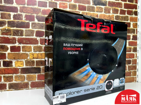 О9 Б/У робот пылесос tefal explorer 20 кор №e00326011