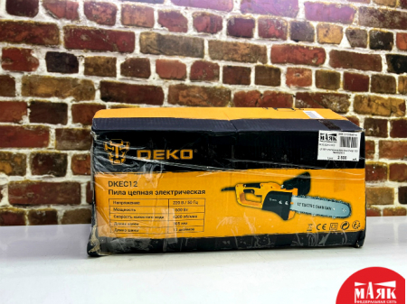 О1 Б/У электропила deko dkec12 кор 123 №e00327614