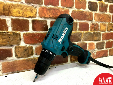 О9 Б/У Шуруповерт сетевой Makita DF0300, 320 Вт 123 №e00328770 Авито, Акифьев 07.06.24, АКС 300р.