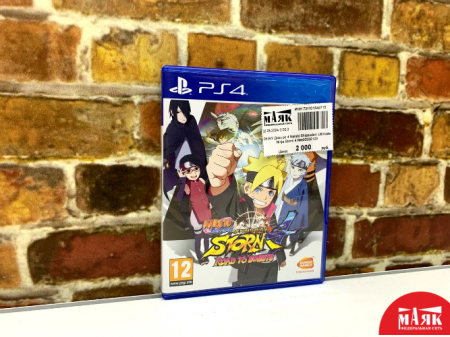 О5 Б/У Диск ps 4 Naruto Shippuden Ultimate Ninja Storm 4 №e00330103