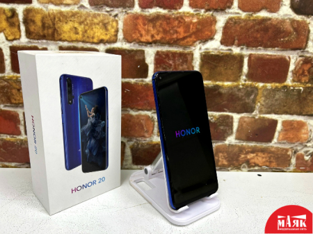 О9 Б/У ст. Honor 20 6GB/128GB (КОР) 868384044667383 №e00331435