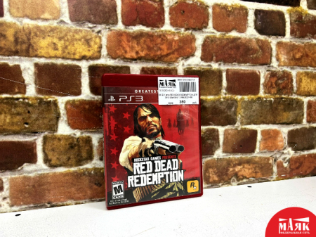 О9 Б/У игра RED DEAD REDEMPTION ДЛЯ  Sony playstation 3 №e00331496