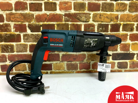 О7 Б/У Перфоратор Bosch gbh2-26 dre 123 №e00331804