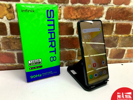 О6 Б/У ст. Infinix Smart 8 4GB/128GB 350844832825589 №e00335759