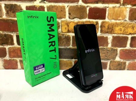 О6 Б/У ст. Infinix smart 7 hd 2GB/64GB 355523488291420 №e00336819