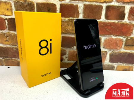 О4 Б/У ст. Realme 8i 4GB/64GB 865283058205374 №e00338123