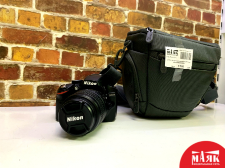 О3 Б/У Зеркальный фотоаппарат nikon d3200 №e00338332