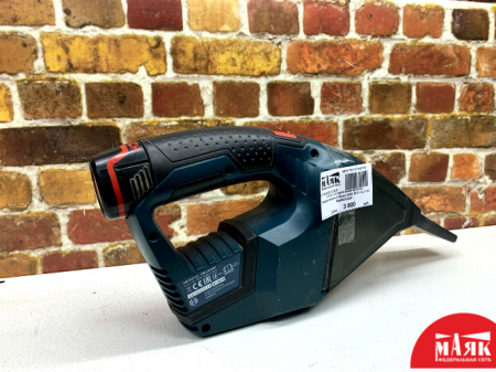 О4 Б/У Строительный пылесос аккумуляторный Bosch GAS 10.8 V-LI 123 №e00340434